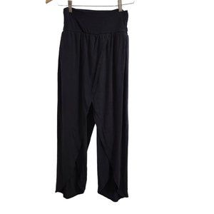 Athleta Release Pants Small Black #657532  Soft Comfort Relaxed Loungewear
